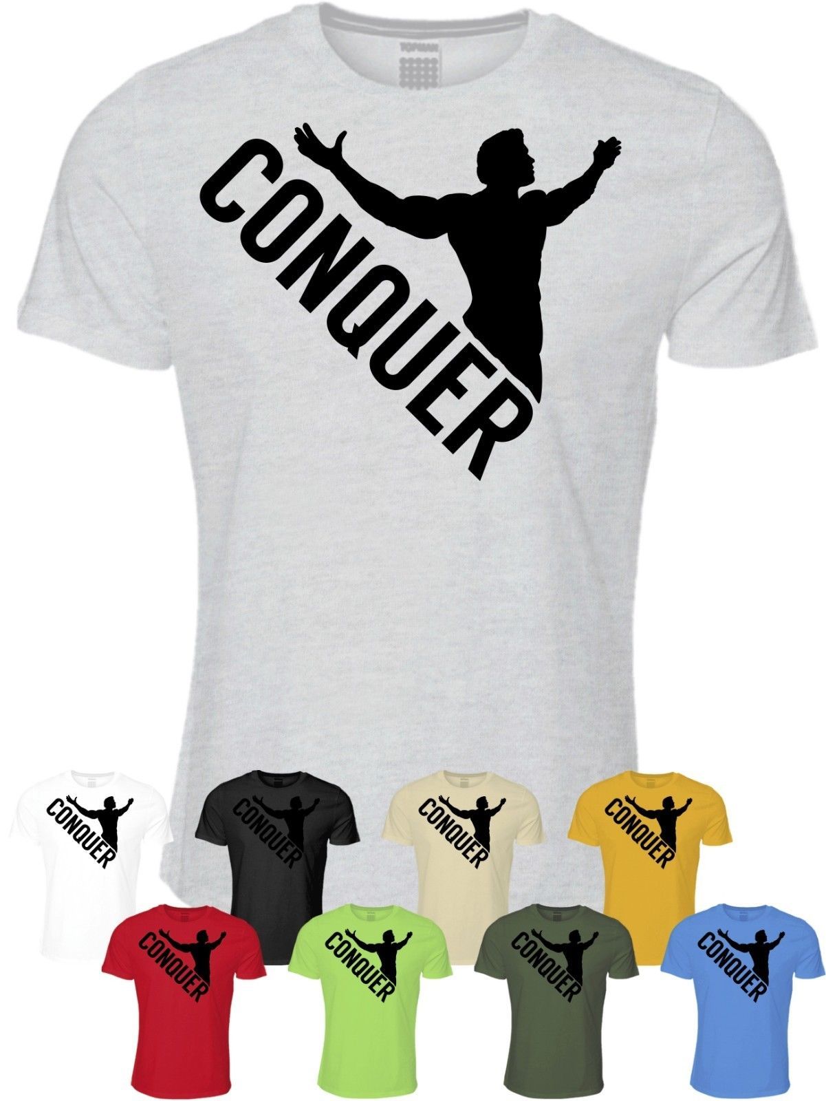 conquer t shirt