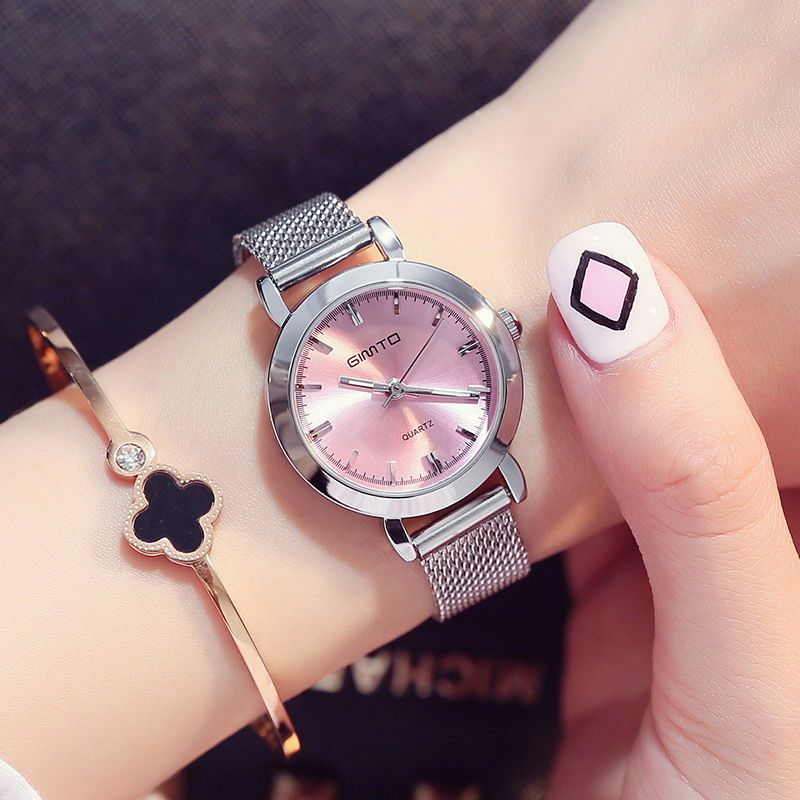 Orologio Da Donna Quadrante Piccolo Cinturino In Argento Con Cinturino A  Maglie Orologi Di Lusso Orologio Al Quarzo Femminile Orologio Da Polso Da  Regalo Ragazza Di Moda Sportiva Di Marca Da 11,14
