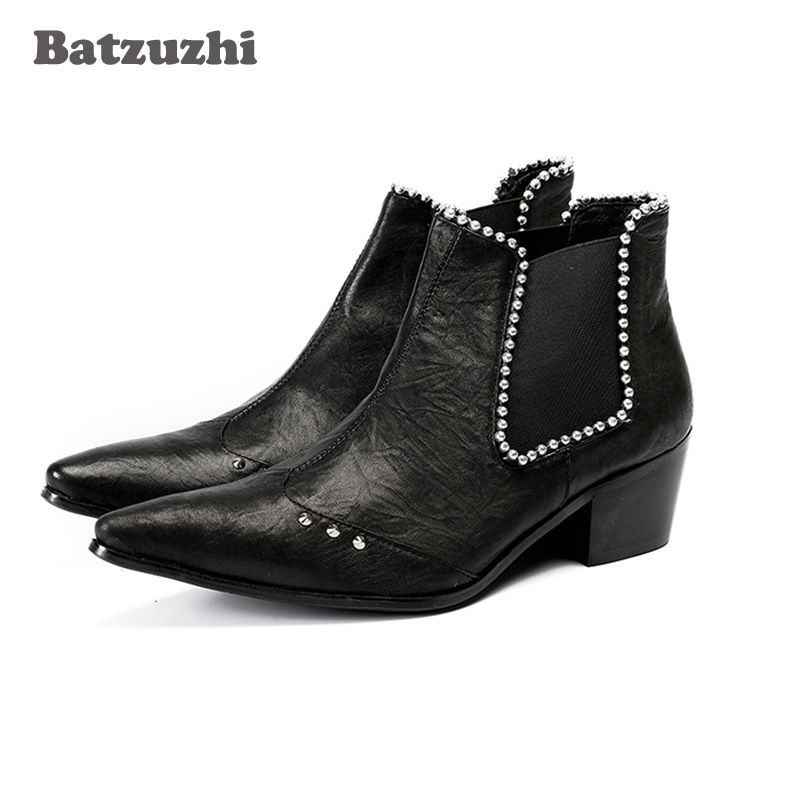 zapatos de vestir tipo bota para hombre