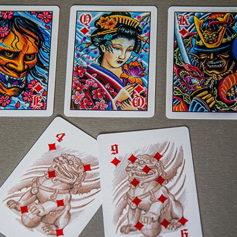 Bicycle Club Tattoo V2 Playing Cards Original Poker Cards For Magician Collection Card Game Solitair Games Play Patience Card Game Online Free From Love6love 13 66 Dhgate Com