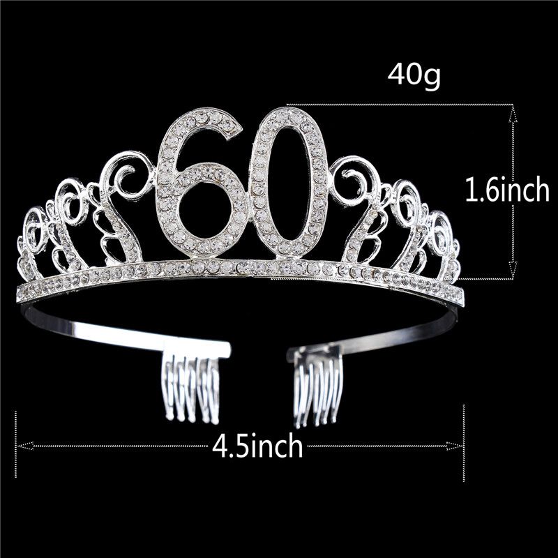 Nouveau plastique Argent Enfants Clair Pierre Diadème Cheveux Accessoire Bling Fête Bal