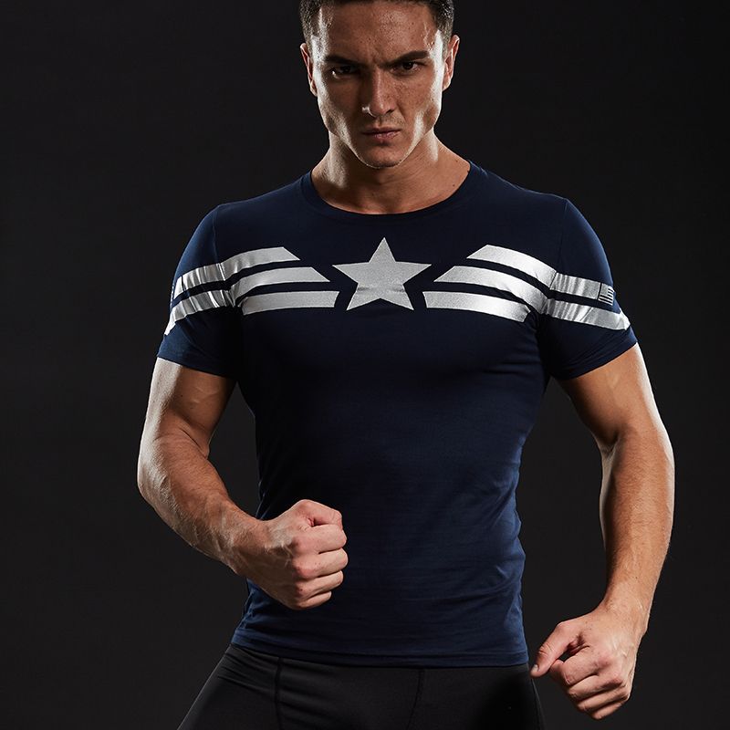 mens captain america shirt