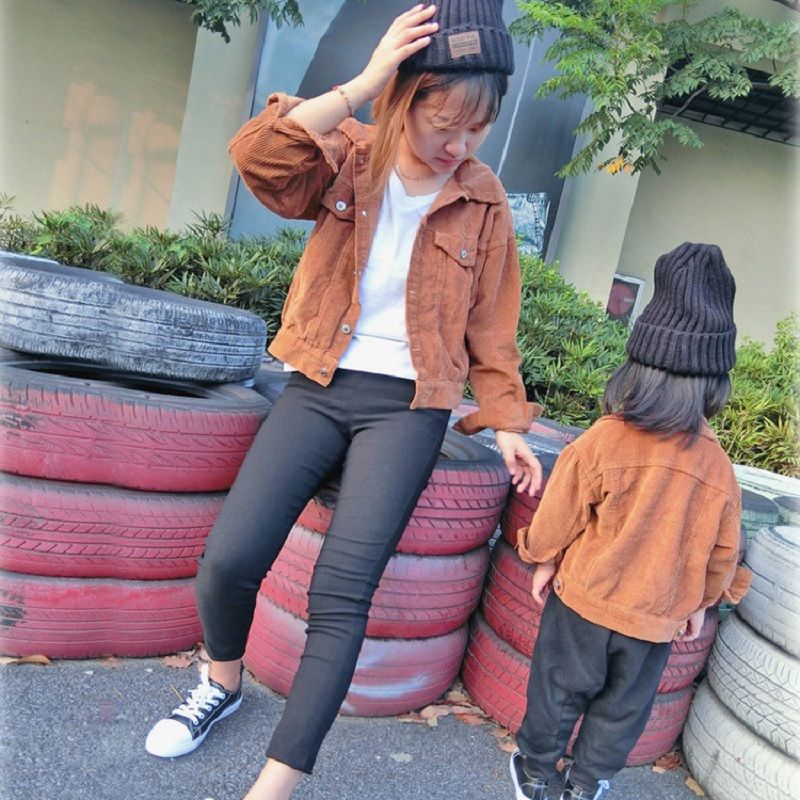 Children S Boys Jacket Autumn Mommy Baby Mother Son Outfits Mother