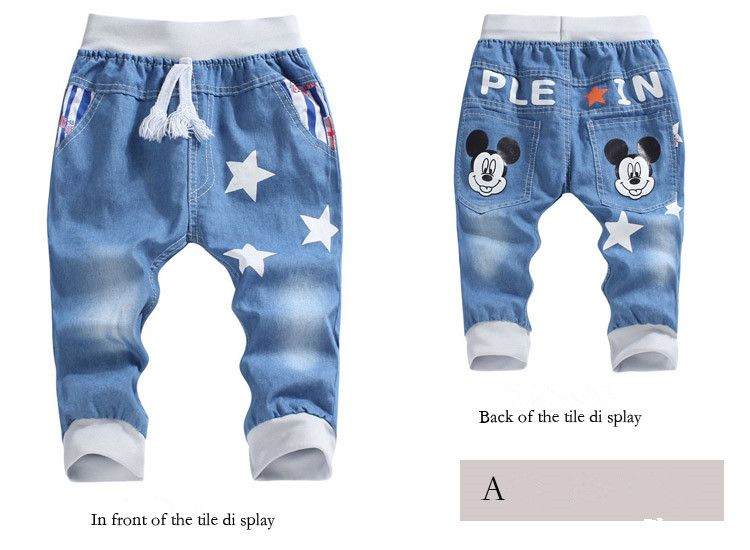 Acquistare Ragazzi Pantaloni Fifth Jeans Bambini Pantaloni Ragazzi  Pantaloni Morbidi Capris 2016 Jeans Estivi Jeans Kids Elastic Wasit Pant 2T  6T Economico | Consegna Veloce E Qualità | It.Dhgate