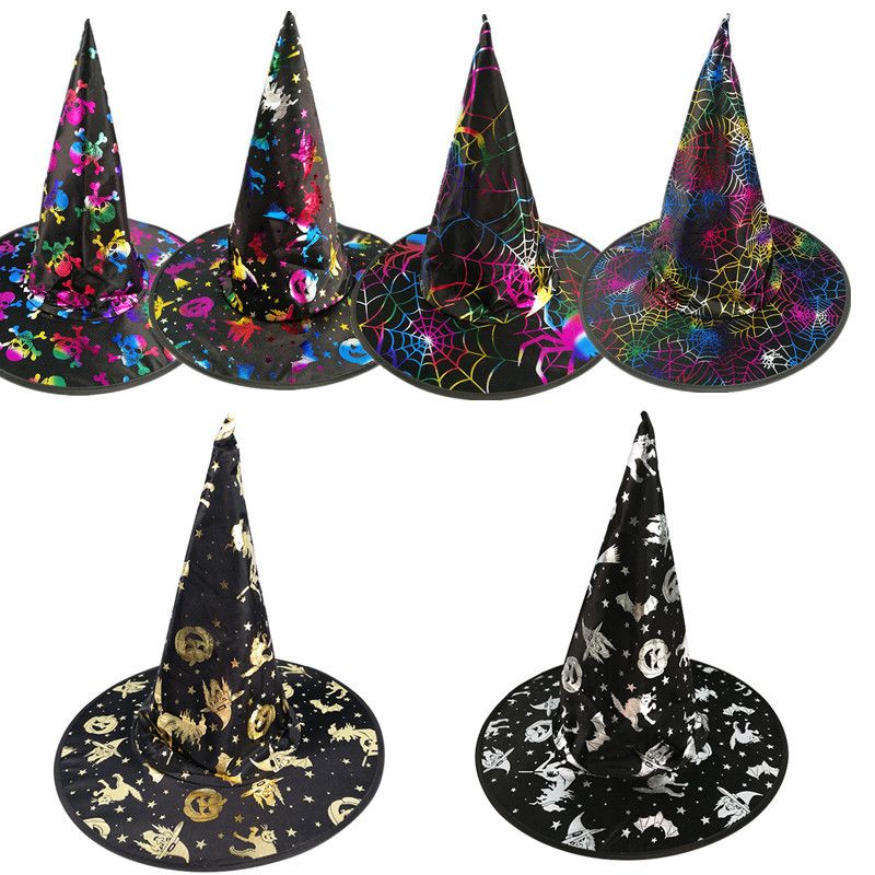 Acquistare Cappelli Di Strega Di Halloween Cappello Di Strega Appuntito Cappello  Di Vincite Piccanti A Caldo Abbigliamento Making Halloween Party  Disponibile Adulti Bambini Economico | Consegna Veloce E Qualità | It.Dhgate