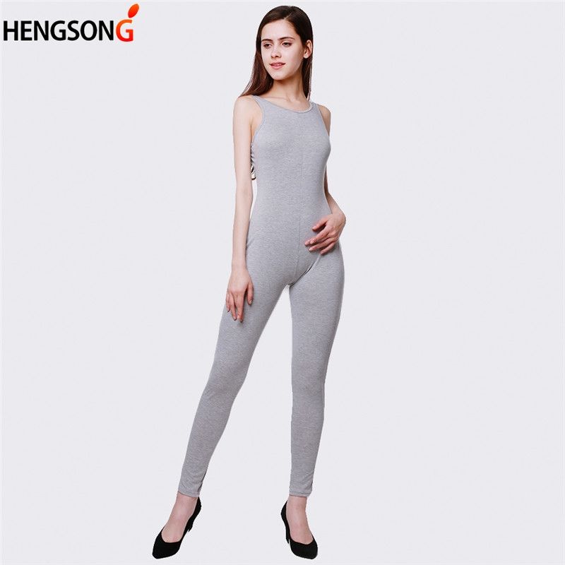 ladies grey jumpsuit