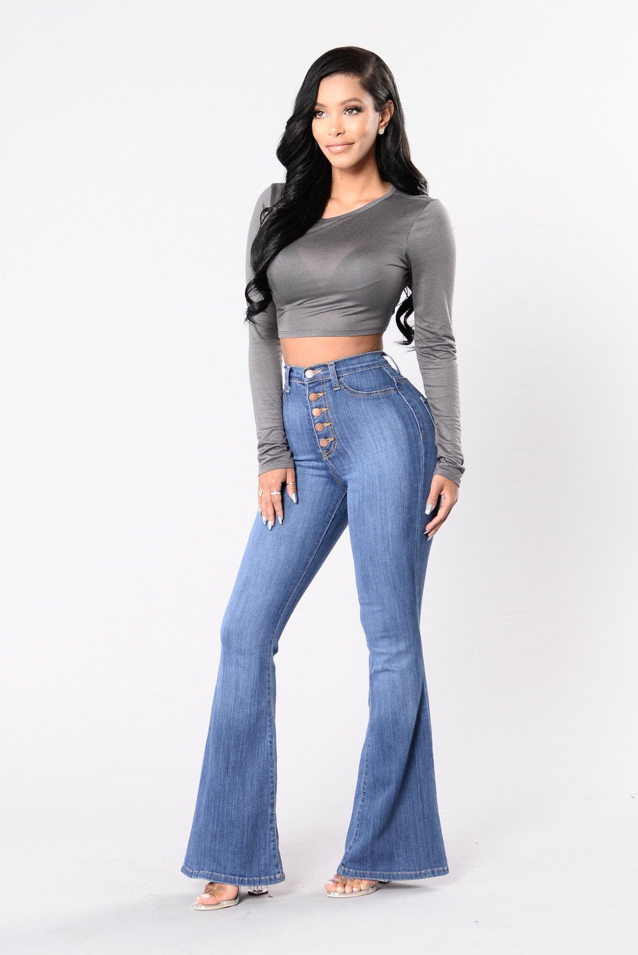 Compre Pantalones De Primavera Para Mujer 2019 Nuevo Trendy Denim