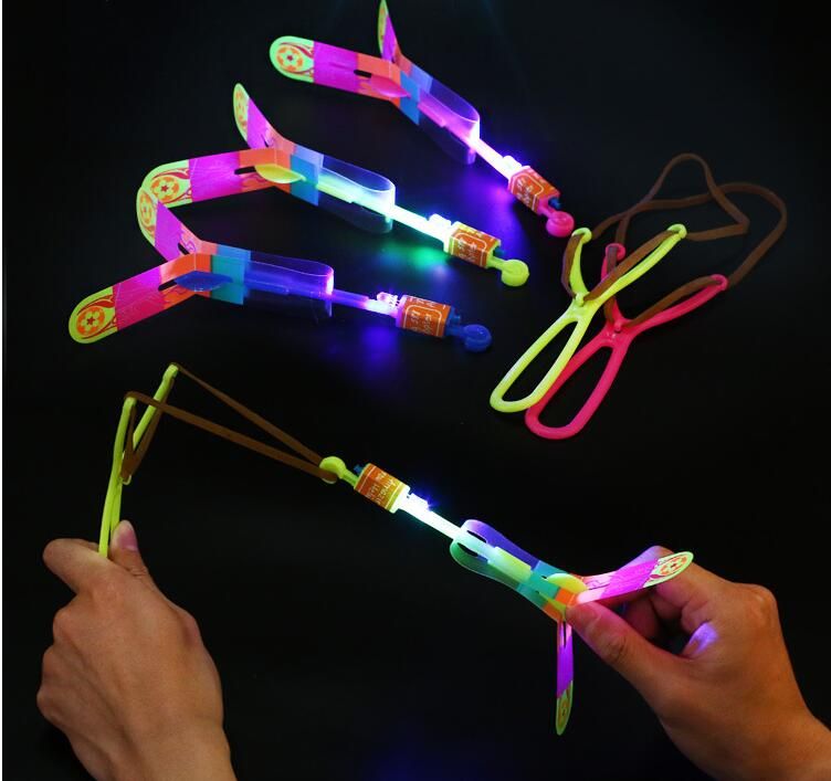led amazing arrow flying helicopter umbrella