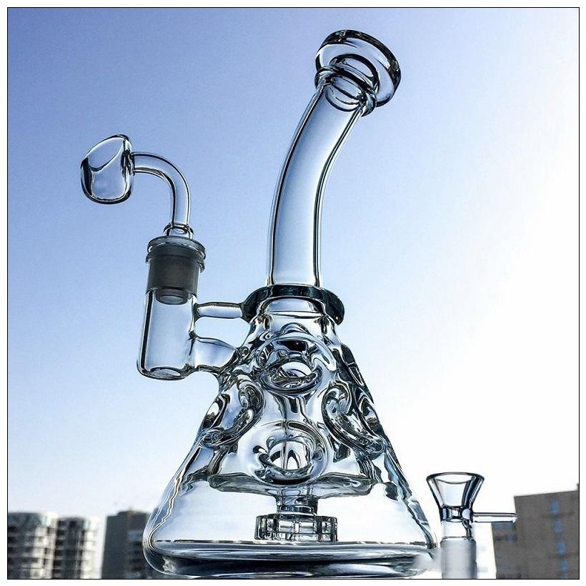 Clear bong with bowl + Banger