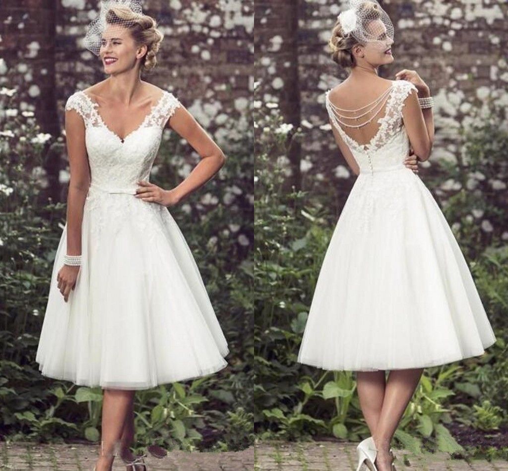 short wedding gowns 2018