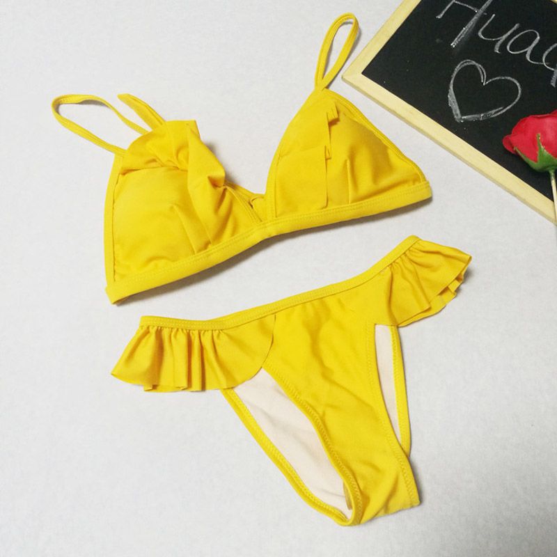 cheap yellow bathing suits