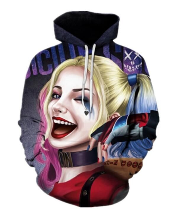 harley quinn joker hoodie