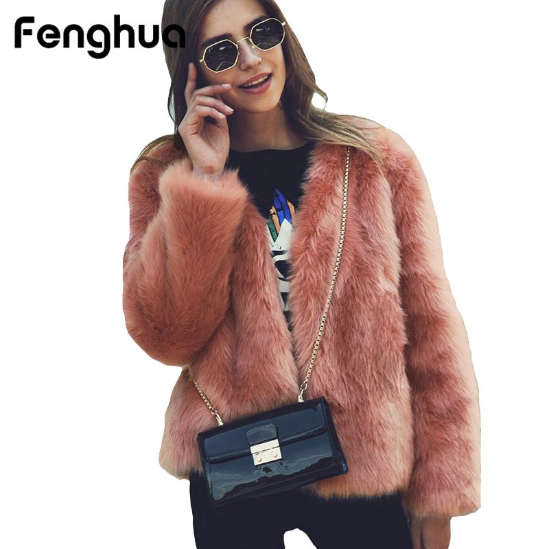 short faux fur jacket