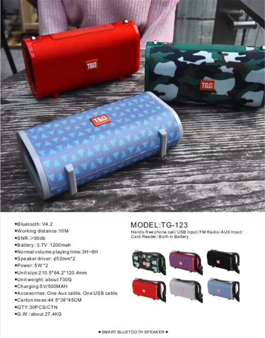t&g 123 bluetooth speaker
