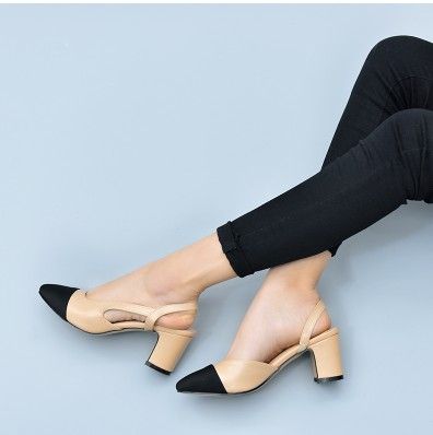 comfortable nude heels