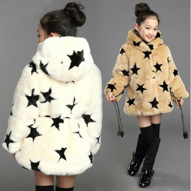 little girls fur jacket