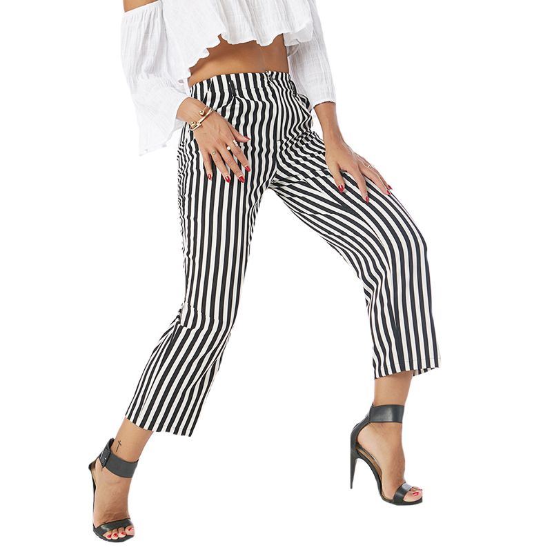 womens white trousers elasticated waist