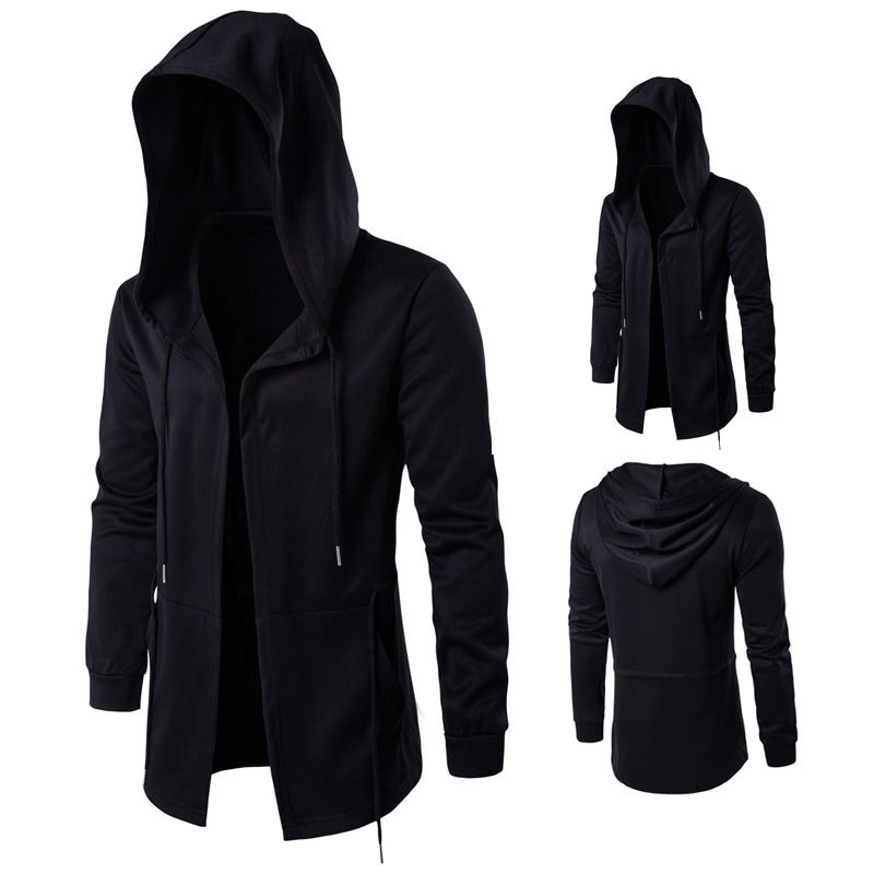 Cazadora negra capucha pelo (xrtr8126) Color Negro Talla M