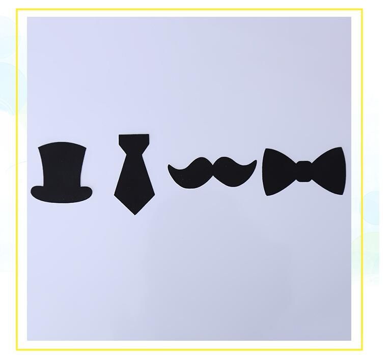 Little Man Cupcake Toppers Mustache Bow Tie Cake Topper Boy