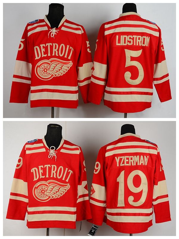 Steve Yzerman Ice Hockey Jerseys 