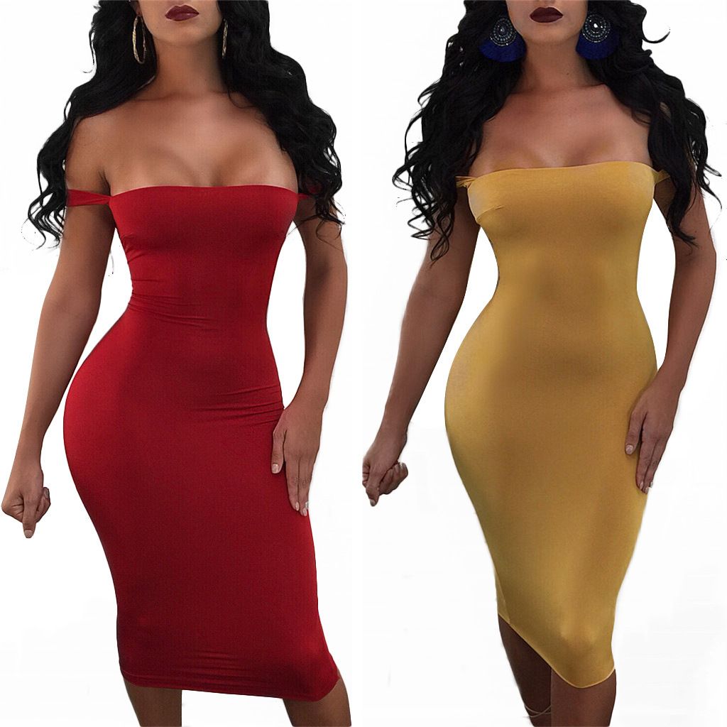 womens bandage bodycon dress