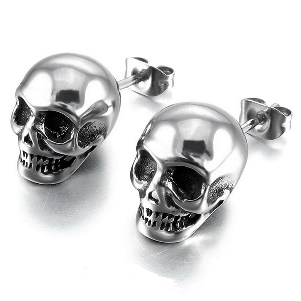 skull earrings