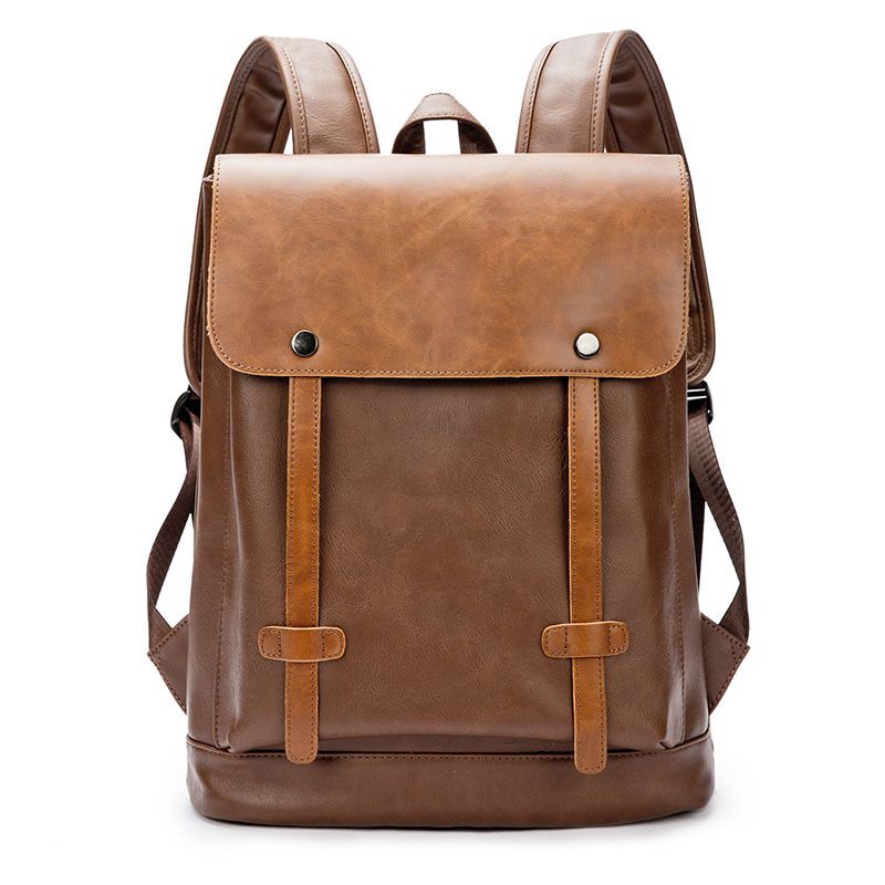 Small Uomo- Zaino in vera pelle oil vintage