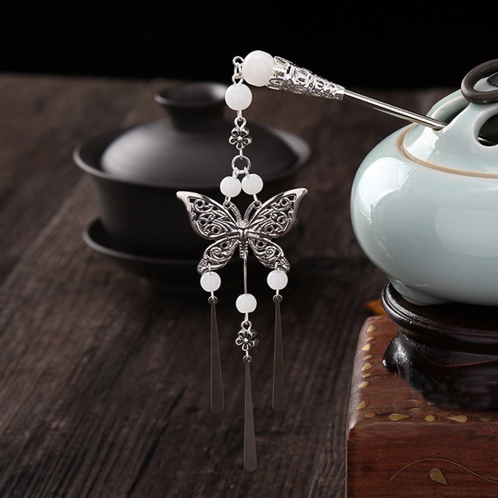 silver hair jewelry