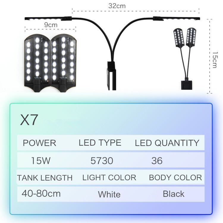 X7 wit licht