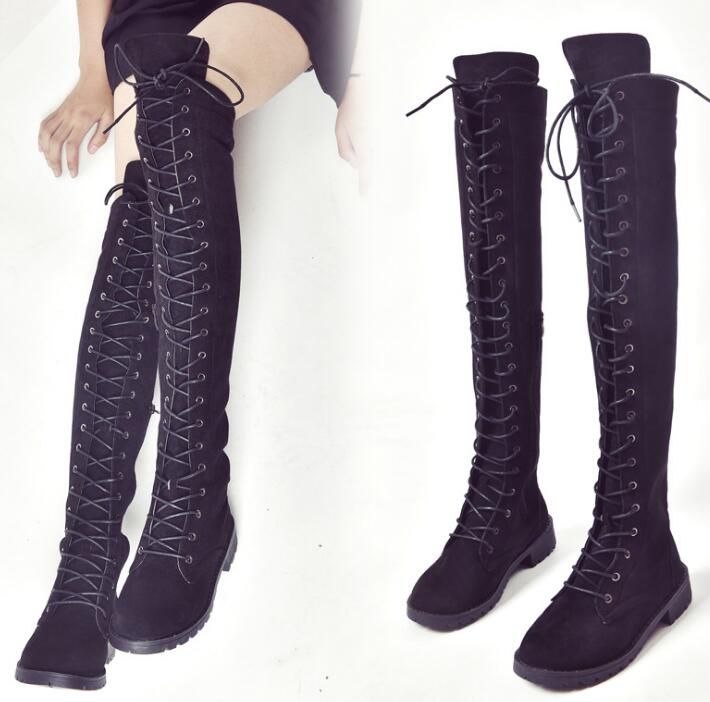 thigh high hiking boots