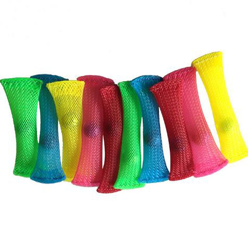 mesh and marble fidget toy