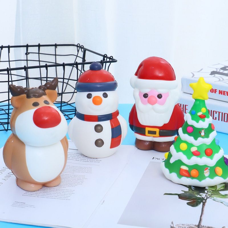 Acquista Albero Di Natale Babbo Natale Elk Snowman Squishy Aumento Lento Kawaii Squish Soft Animal Squeeze Antistress Giocattoli Bambini A 1 77 Dal Fashion Show2017 Dhgate Com