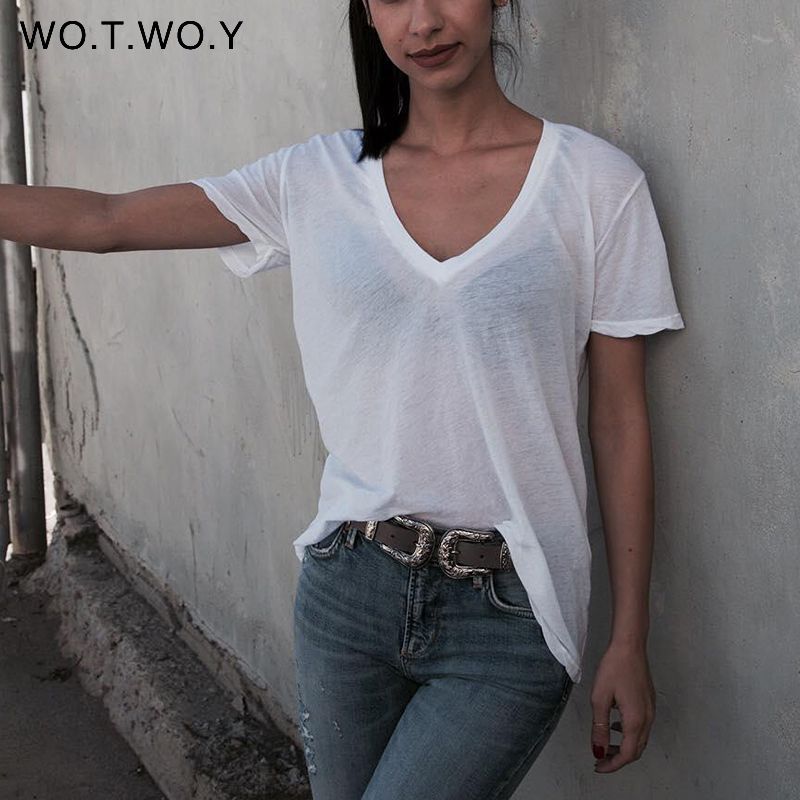 white t shirt online shopping