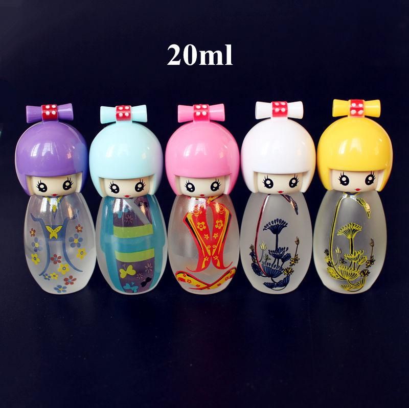 20ml Glass Perfume Bottle Lovely Doll Doll Figurine PERFUME BOTTLE. Lovely
