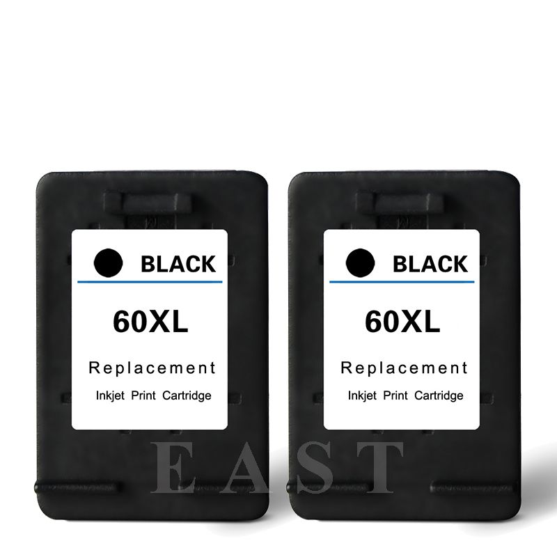 Compra 2 PK Para HP 60XL Cartucho De Tinta Negro Para HP60XL CC641WN CC641 Photosmart  C4700 Deskjet D2680 Photosmart C4650 Barato | Entrega Rápida Y Calidad |  Es.Dhgate