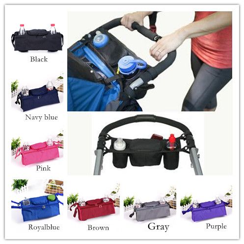 Baby Stroller Hanging Organizer Under Net Pram Cart Holder Bags Basket Universal