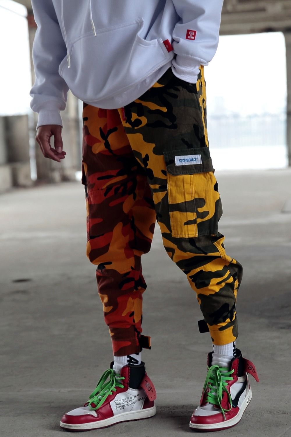 cargo pants and jordan 1