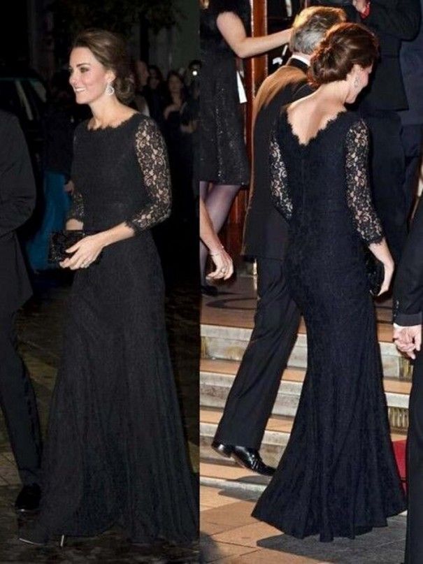 modest black evening gowns