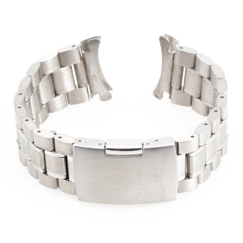 Acquistare Cinturino Di Ricambio Cinturino Orologio 24mm Acciaio Metallo  Color Argento Moda Economico | Consegna Veloce E Qualità | It.Dhgate