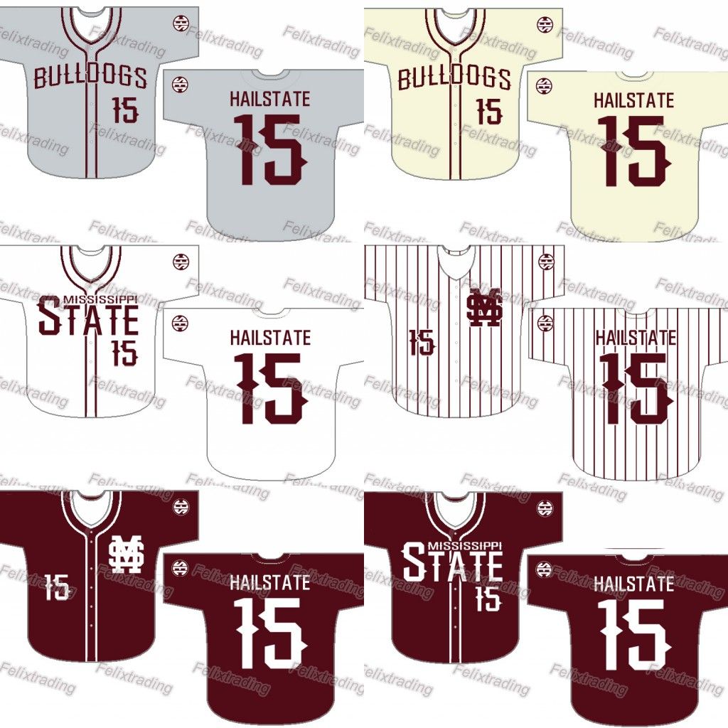 mississippi state baseball jersey pinstripe