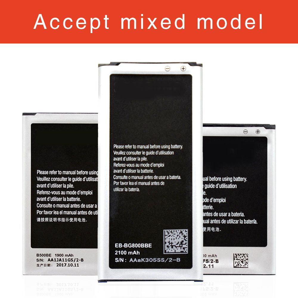 For Samsung Galaxy S3 S4 S5 Mini Eb F1m7flu B500be Eb Bg800bbe Top Quality Oem Replacement Battery Fast Shipping Without Taxes Extra Cell Phone Battery Lenmar Cell Phone Batteries From Alphabuy 2 93
