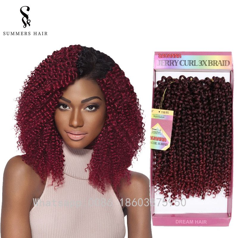 Summershair 10inch Bohemian Crochet Braids Hair 3x Savanna Braids