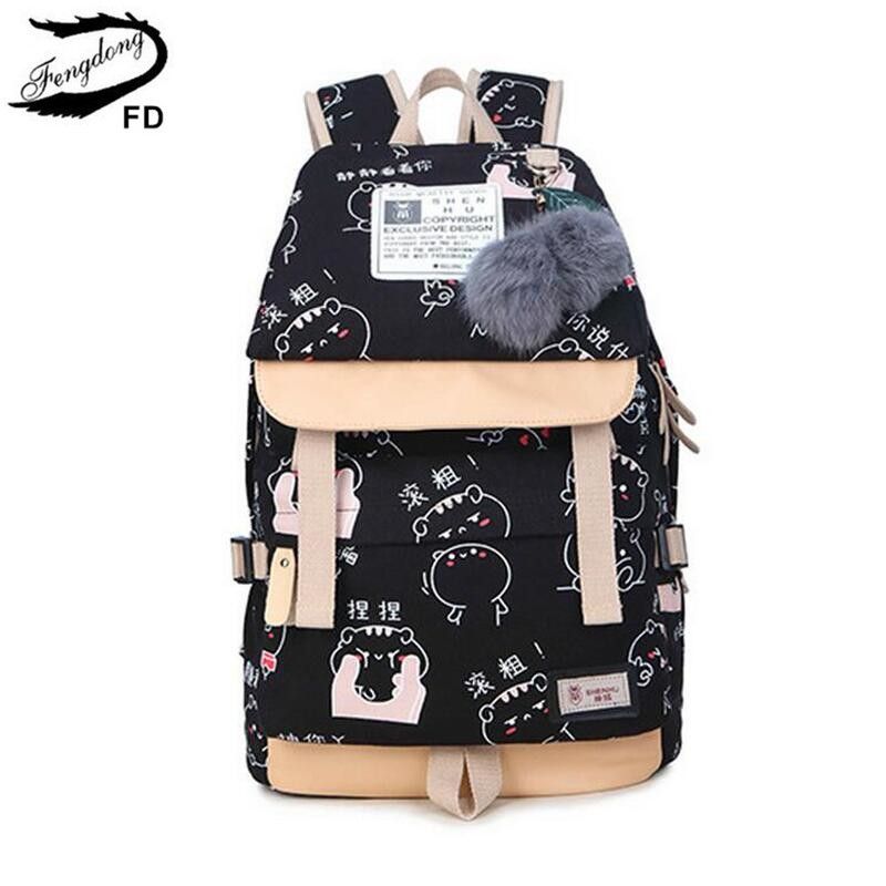 childrens canvas backpack