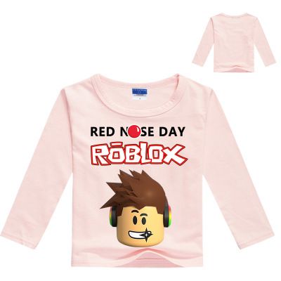 2020 2018 Kids Long Sleeve T Shirt For Boys Roblox Costume For Baby Cotton Tees Children Clothing Pink School Shirt Boys Blouse Tops From Zbd123 7 4 Dhgate Com - hot roblox girl outfit crop top roblox clothes codes