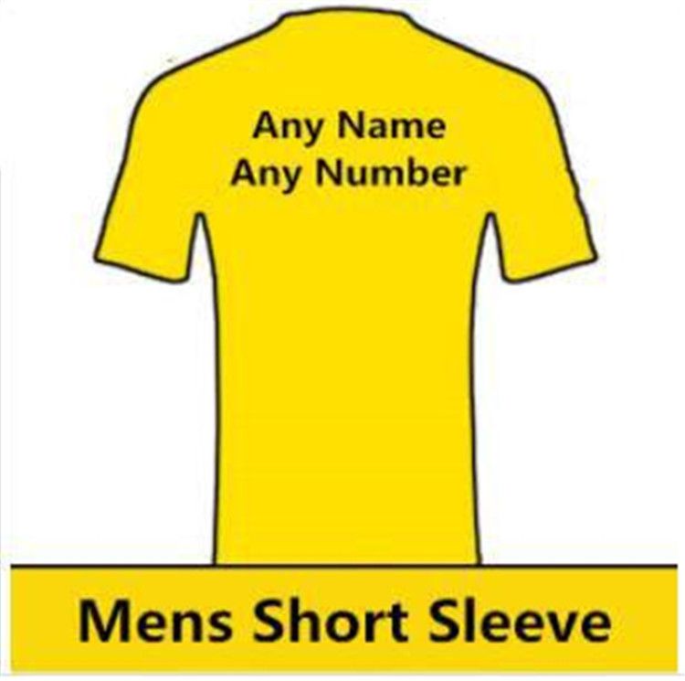 Short sleeve any name number