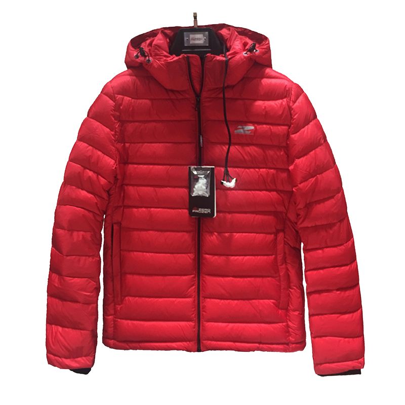 mens red winter coat