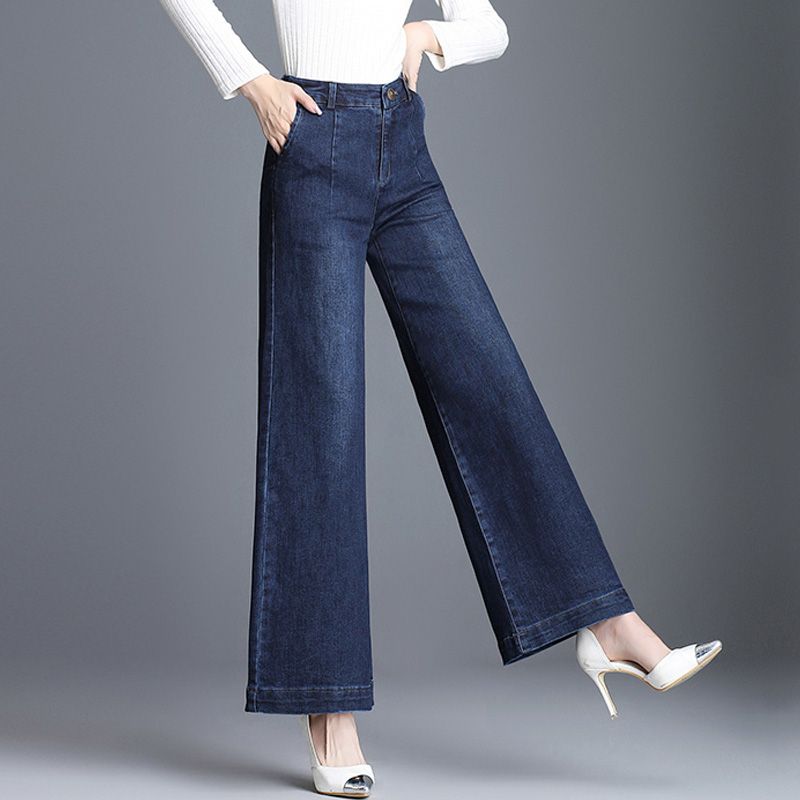 calça jeans feminina com elastico no tornozelo