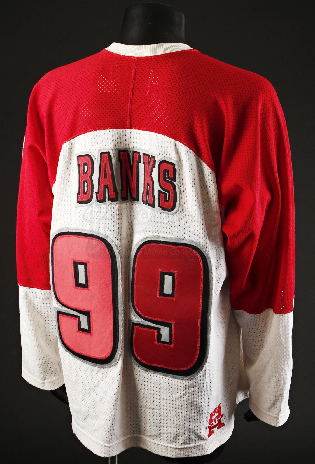 Adam Banks #99 The Mighty Ducks Hockey Jersey (All Stitched Vintage Jersey)