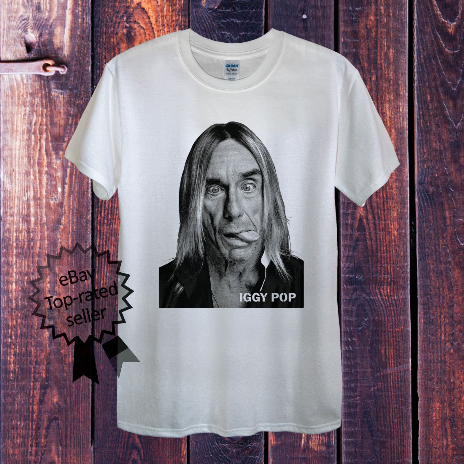 Acquista Iggy Pop T Shirt Uomo Donna Aderente Stooges Rock Ozzy Blondie Tom Waits Vendita Calda 2018 New Fashion Brand Men Tees A 1101 Dal