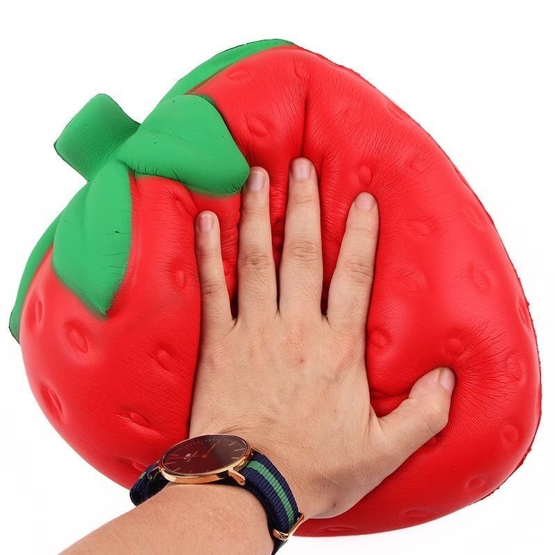 giant squishy strawberry